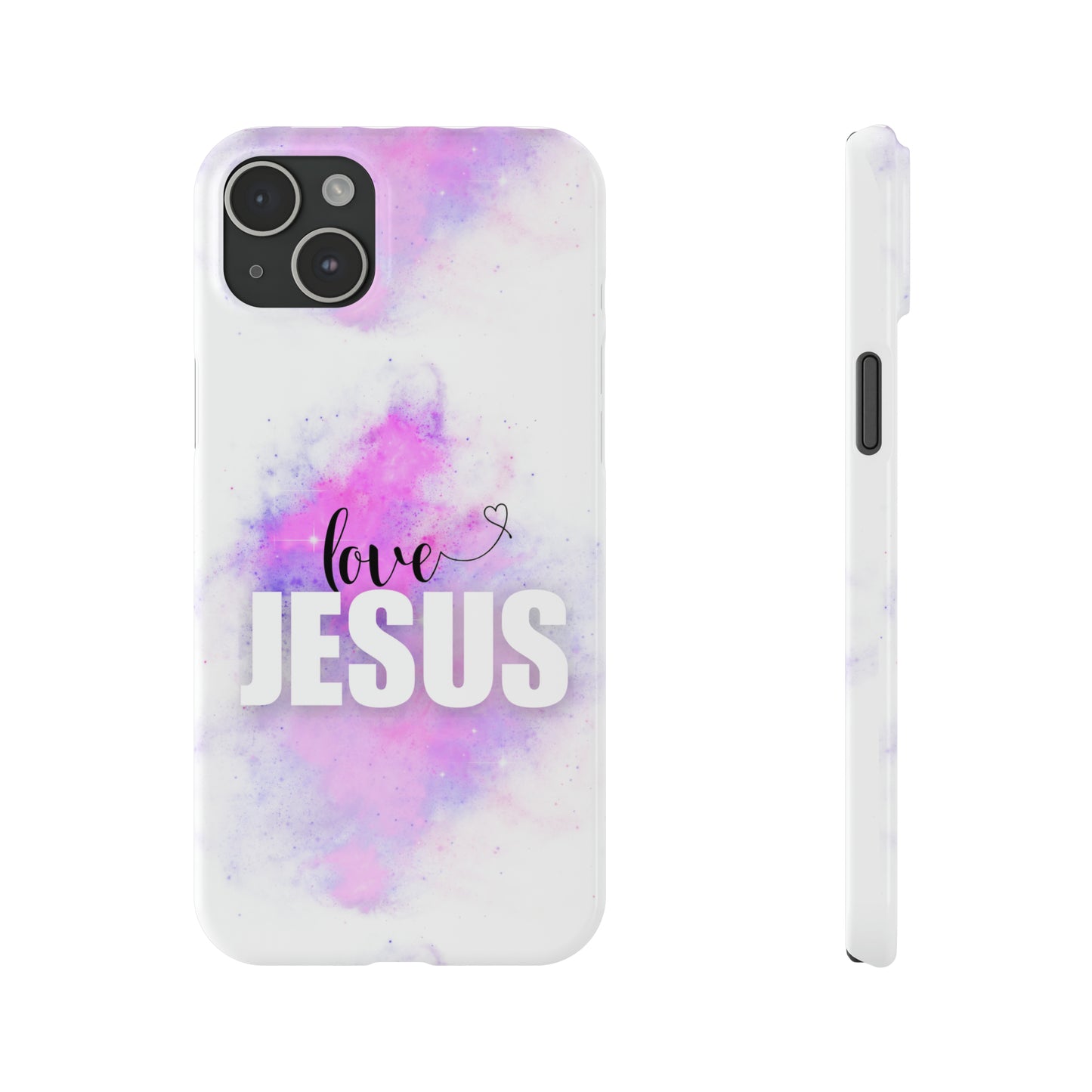 Love Jesus Slim Phone Case