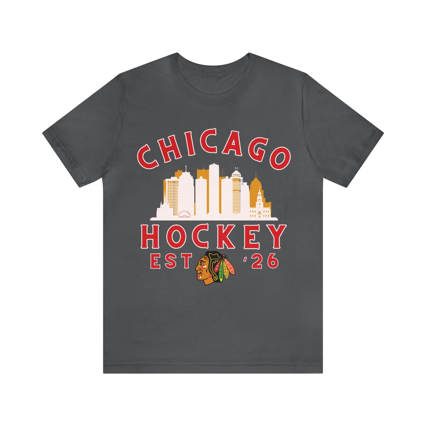 Blackhawks Hockey Tee, Chicago Hockey Shirt, Blackhawks Retro Hockey Sweatshirt, Chicago Fan Gear, Chicago NHL Hoodie