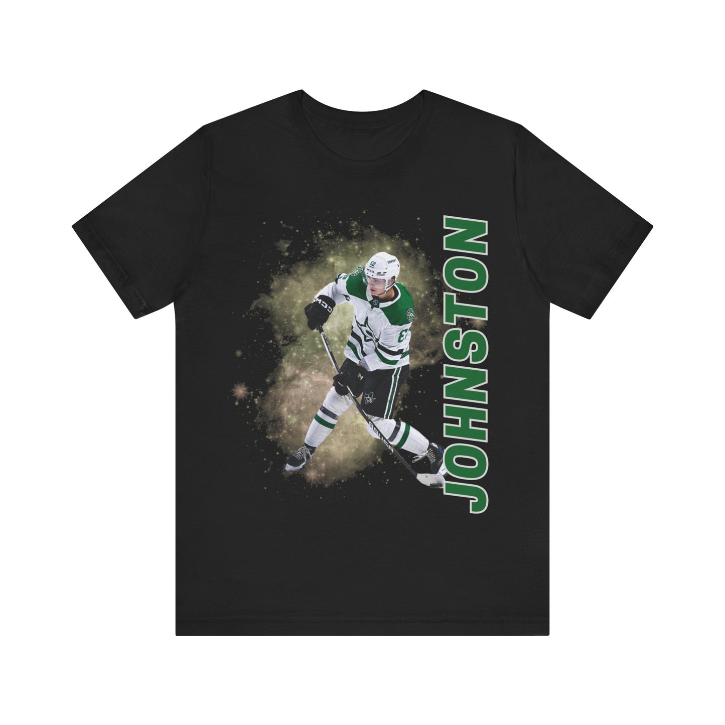 Wyatt Johnston Dallas Hockey Shirt, Star Hockey Shirt, MegaFan Gift, Retro Vintage Hockey Fan, Dallas Stars