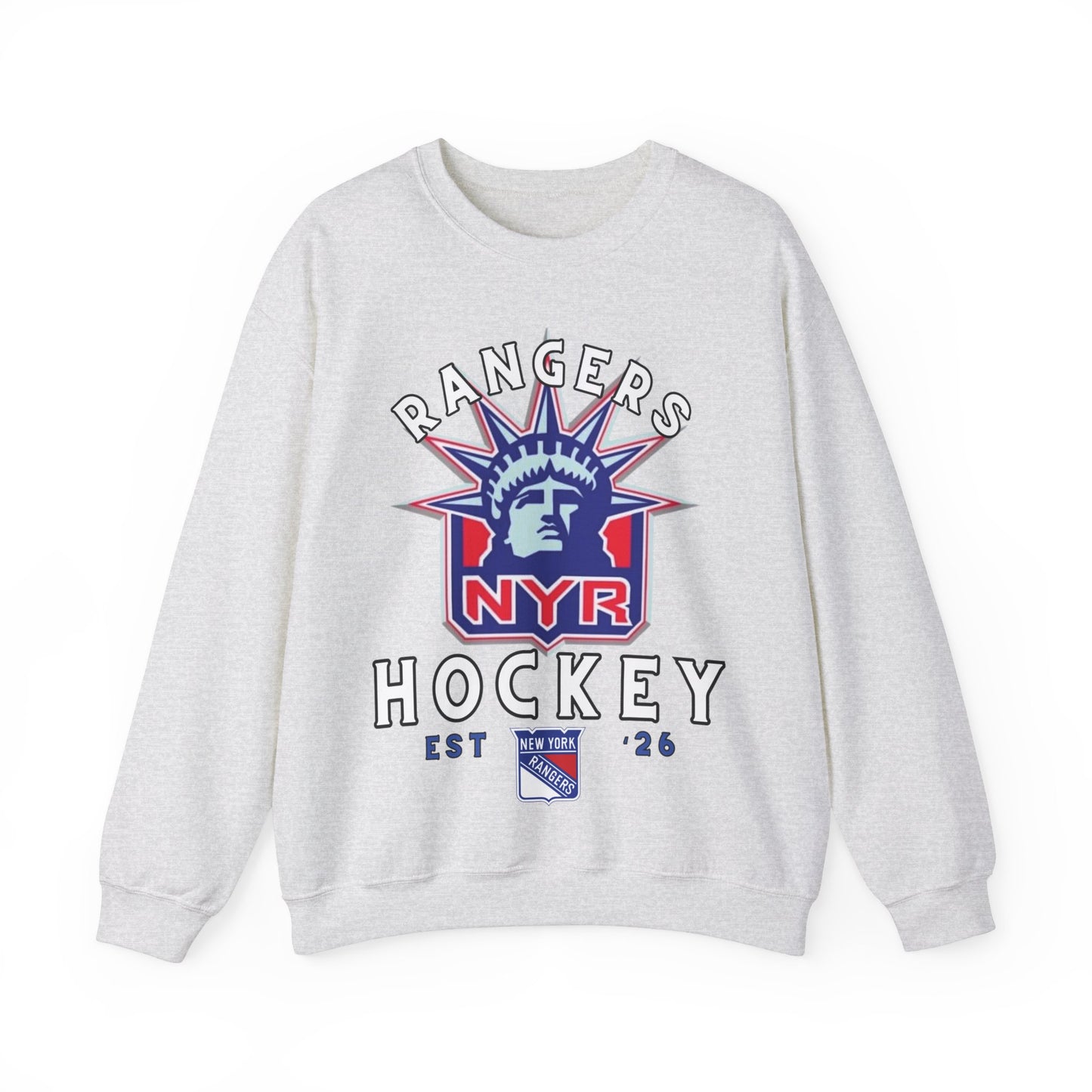 NY Rangers Hockey Sweatshirt, NY Hockey Shirt, Rangers Retro Hockey Sweatshirt, Rangers Fan Gear, NY Hoodie