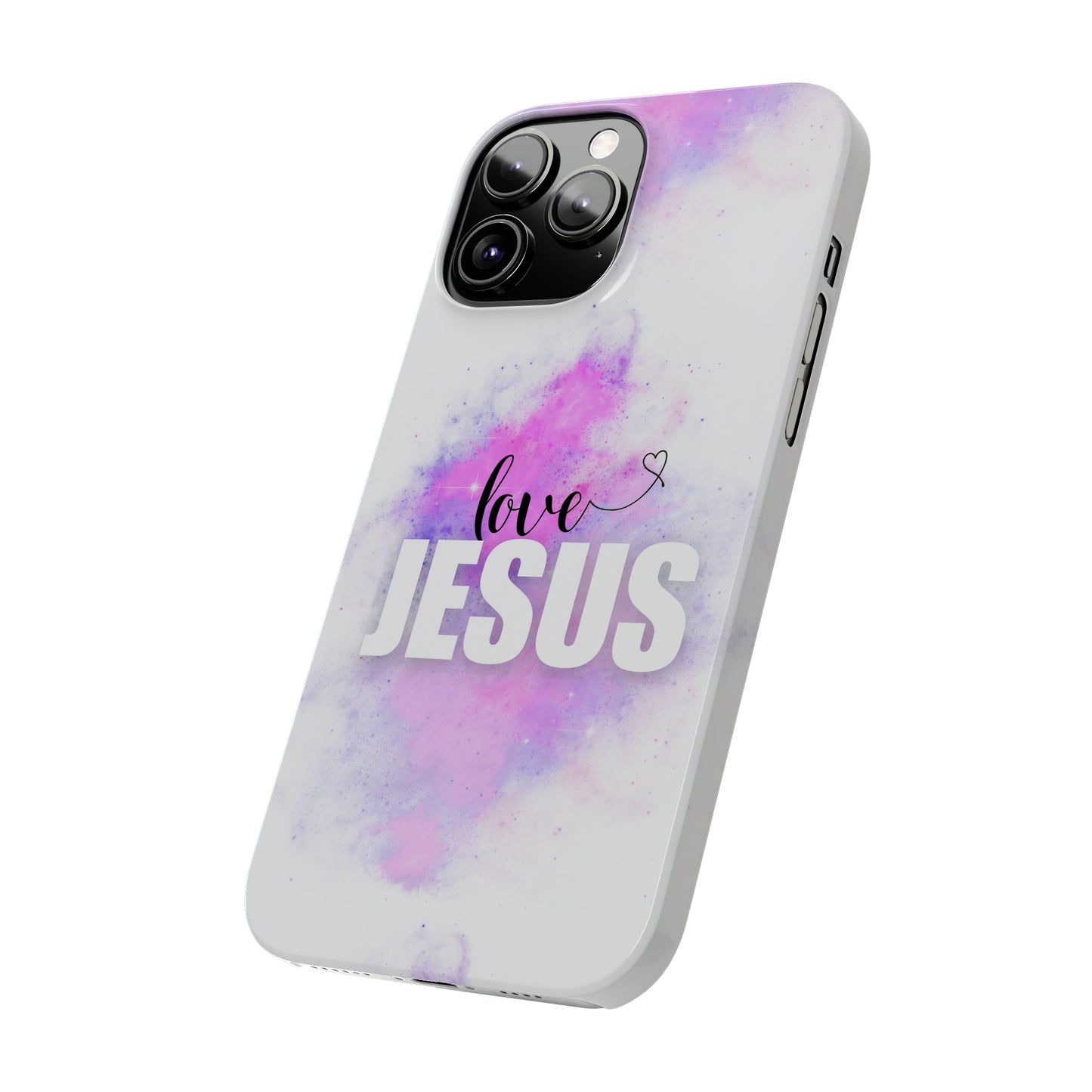 Love Jesus Slim Phone Case