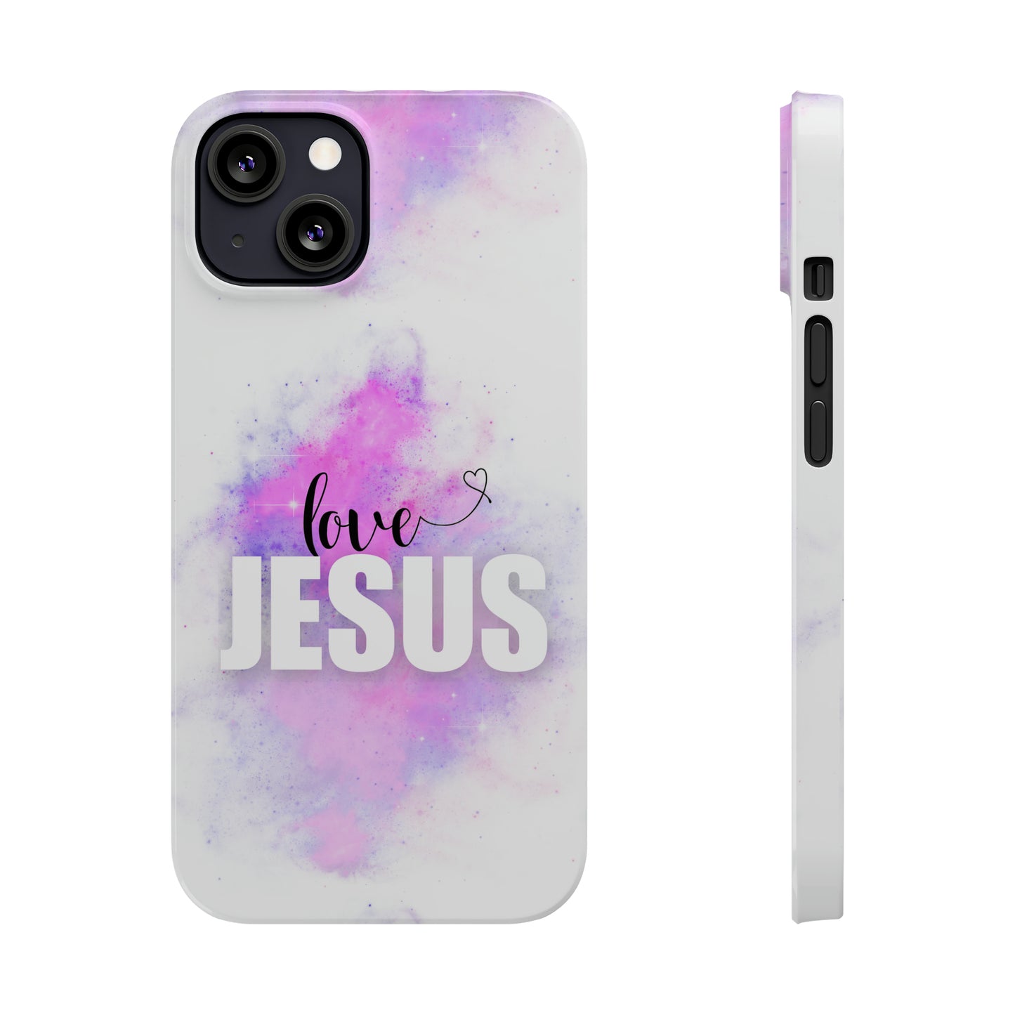 Love Jesus Slim Phone Case