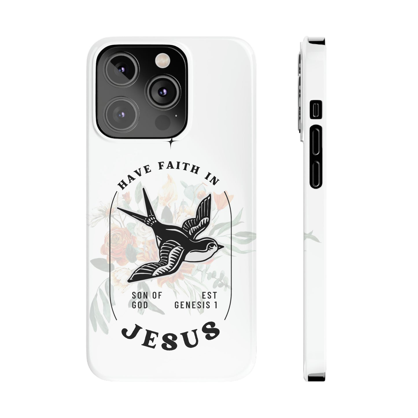 Bible Verses Phone Case Minimalist, Christian Aesthetic iPhone Cases, Jesus Saves Phone Case, Vintage Tattoo Style