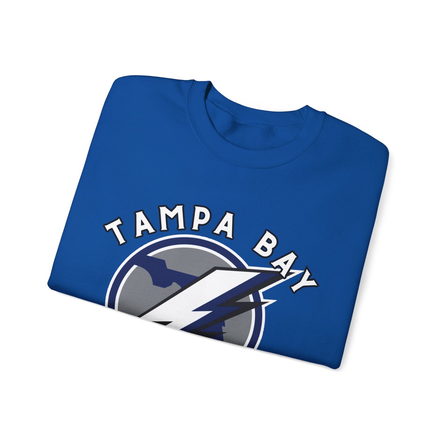 Tampa Sweatshirt - Lightening Hockey Sweatshirt - Retro Tampa Hockey Crewneck - Ice Hockey Sweatshirt - Vintage Tampa Sweatshirt Playoff Gear