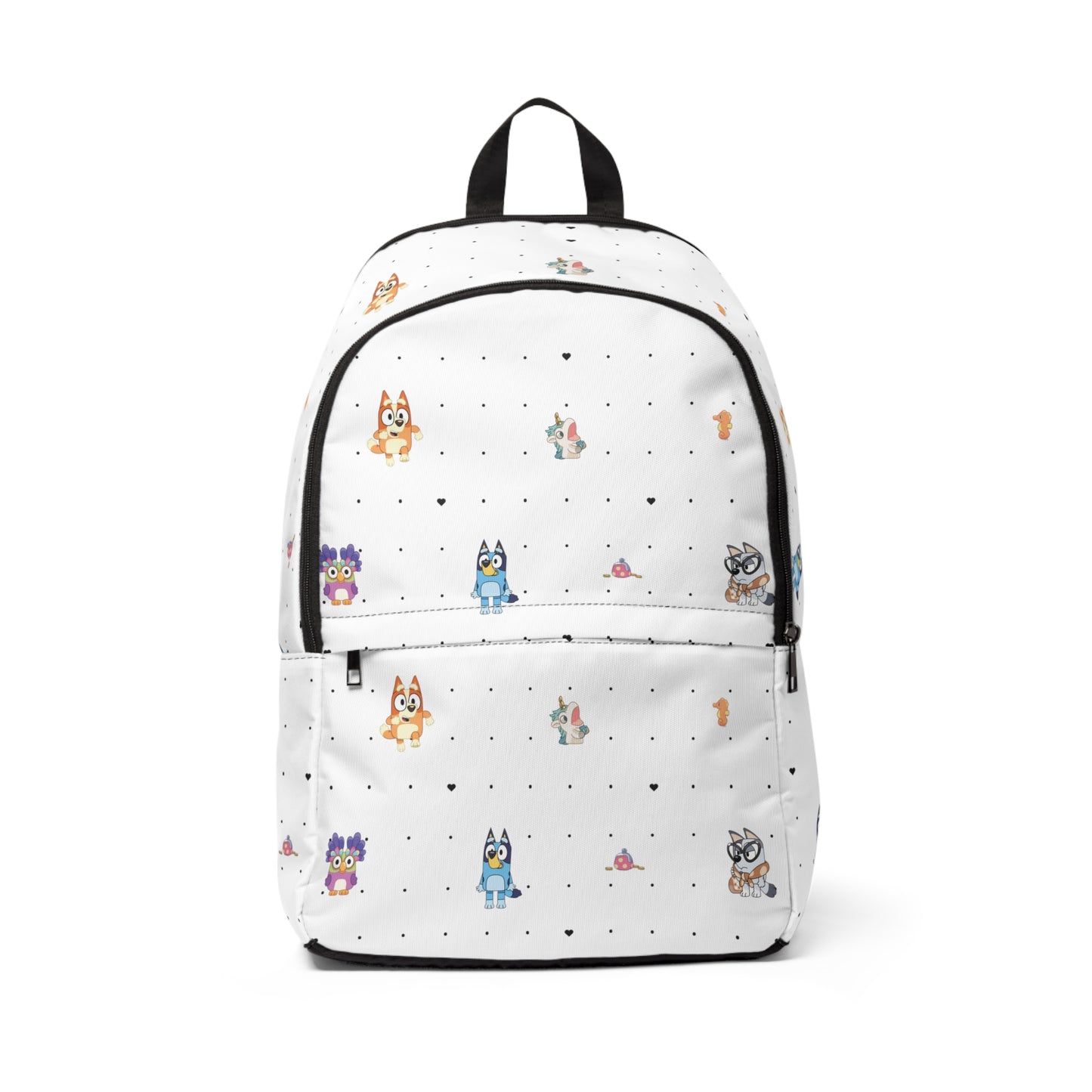 Chicc Bluey  and Bingo Backpack, Bluey and Bingo Themed Tote, Bluey Bag, Bingo Overnighter, Bingo and Bluey Shoulder Bag, Back To School Bluey