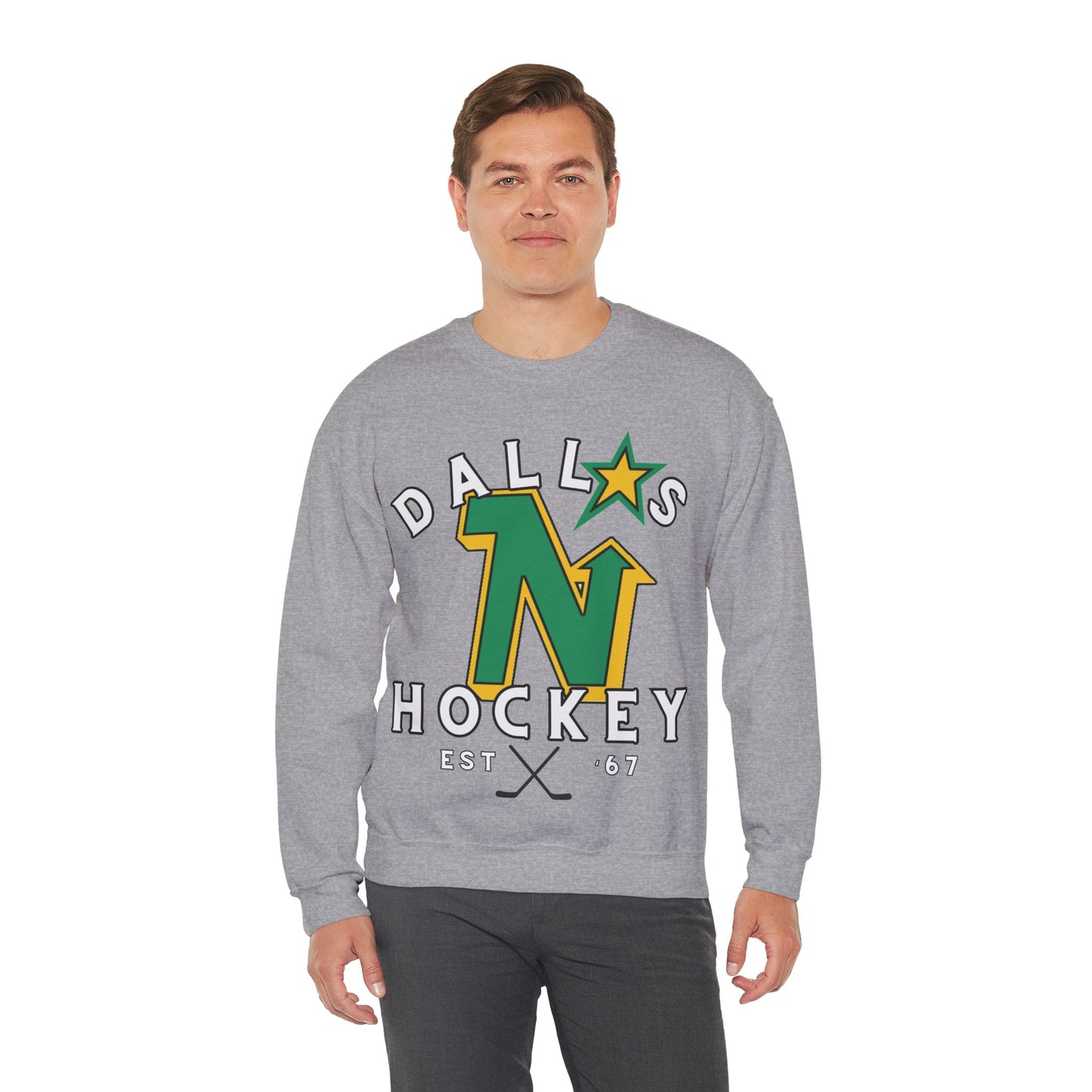 OG North Stars Hockey Sweatshirt, Dallas Hockey Shirt, Stars Retro Hockey Sweatshirt, Throwback Dallas Gear, NHL Hoodie