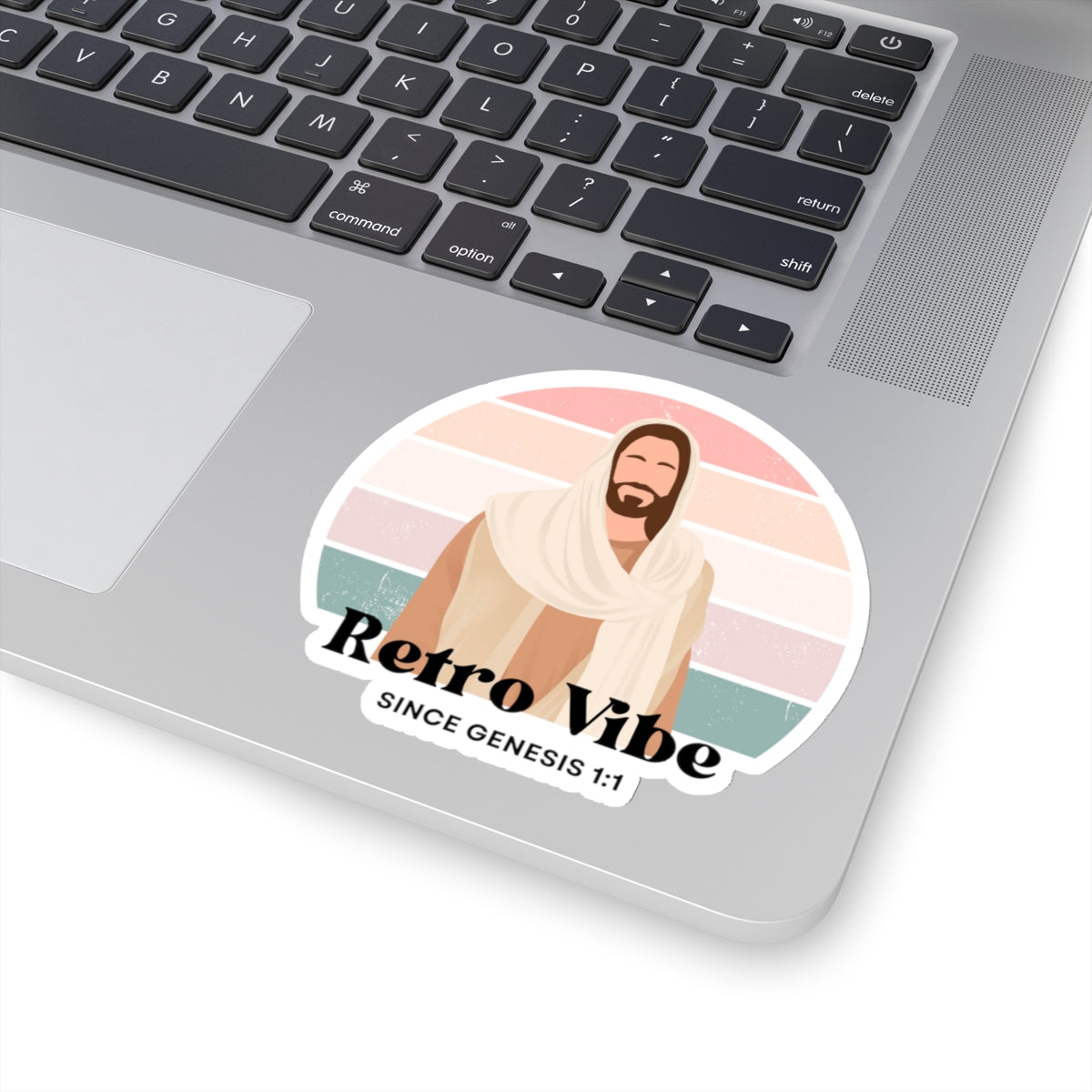 Jesus Retro Vibe Sticker