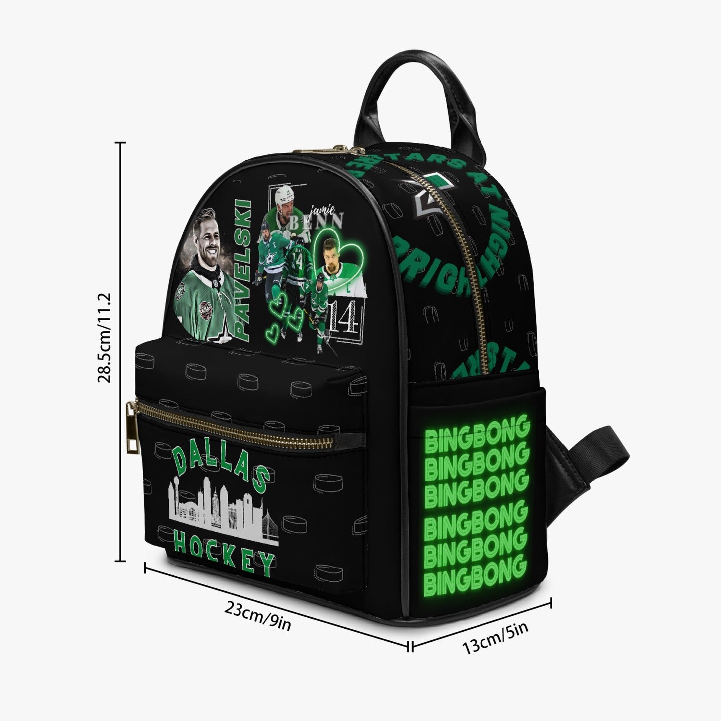 Dallas Stars Ultimate Fan Backpack Pavelski Jamie Benn Texas Hockey Johnston Robo