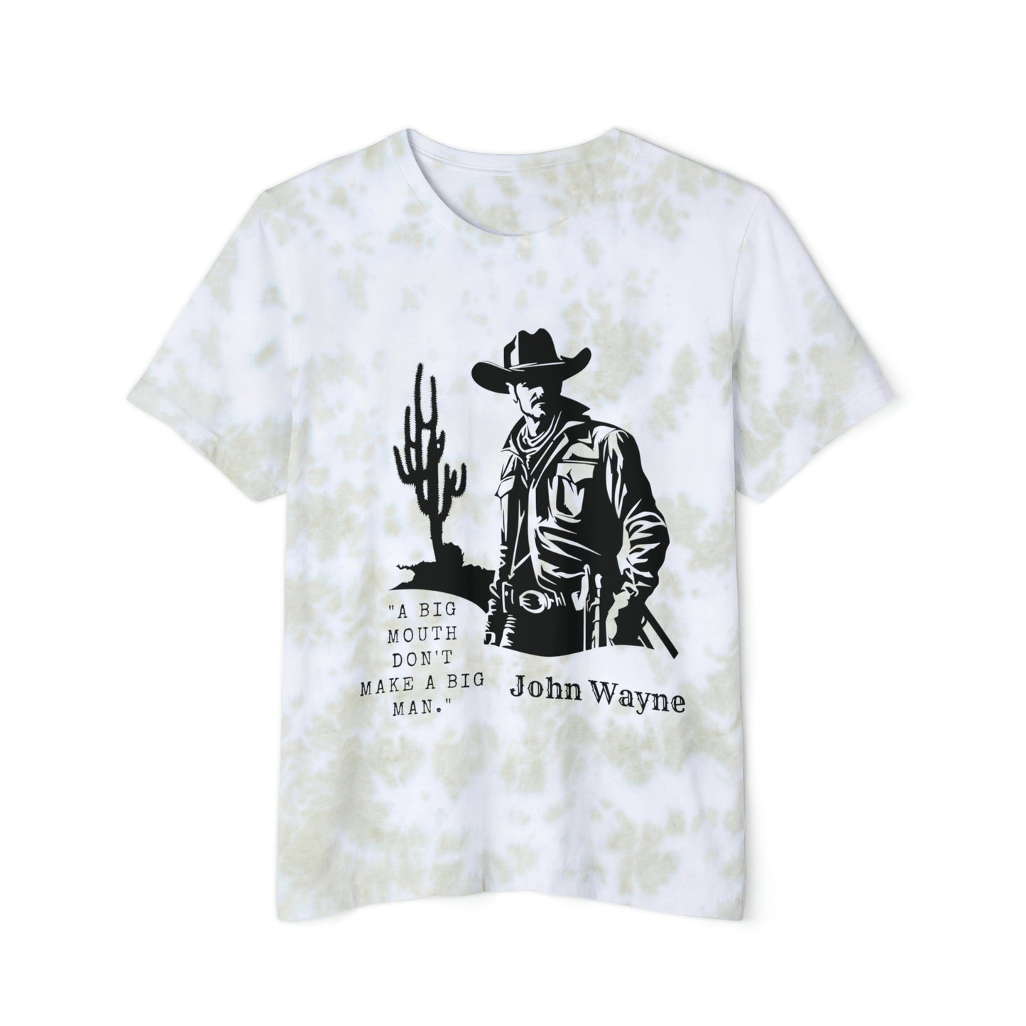 John Wayne Shirt, Yellowstone Shirt, Tie Dye Western Tee, Retro Western Tee, Vintage Western Shirt, Boho Tie Dye Tee, Cowboy Tee