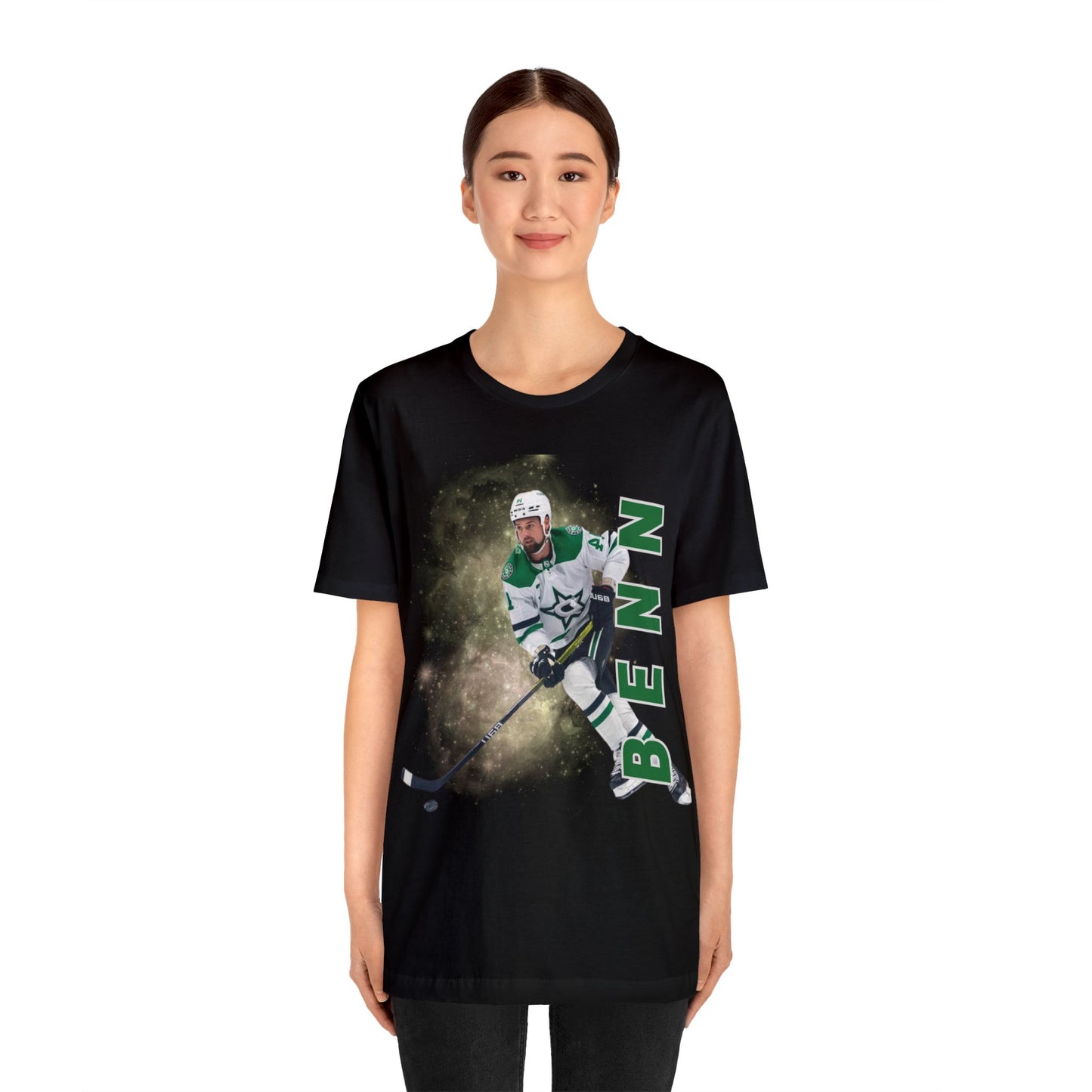 Jamie Benn Dallas Hockey Shirt, Star Hockey Shirt, MegaFan Gift, Retro Vintage Hockey Fan, Dallas Stars, Captain Dallas Stars