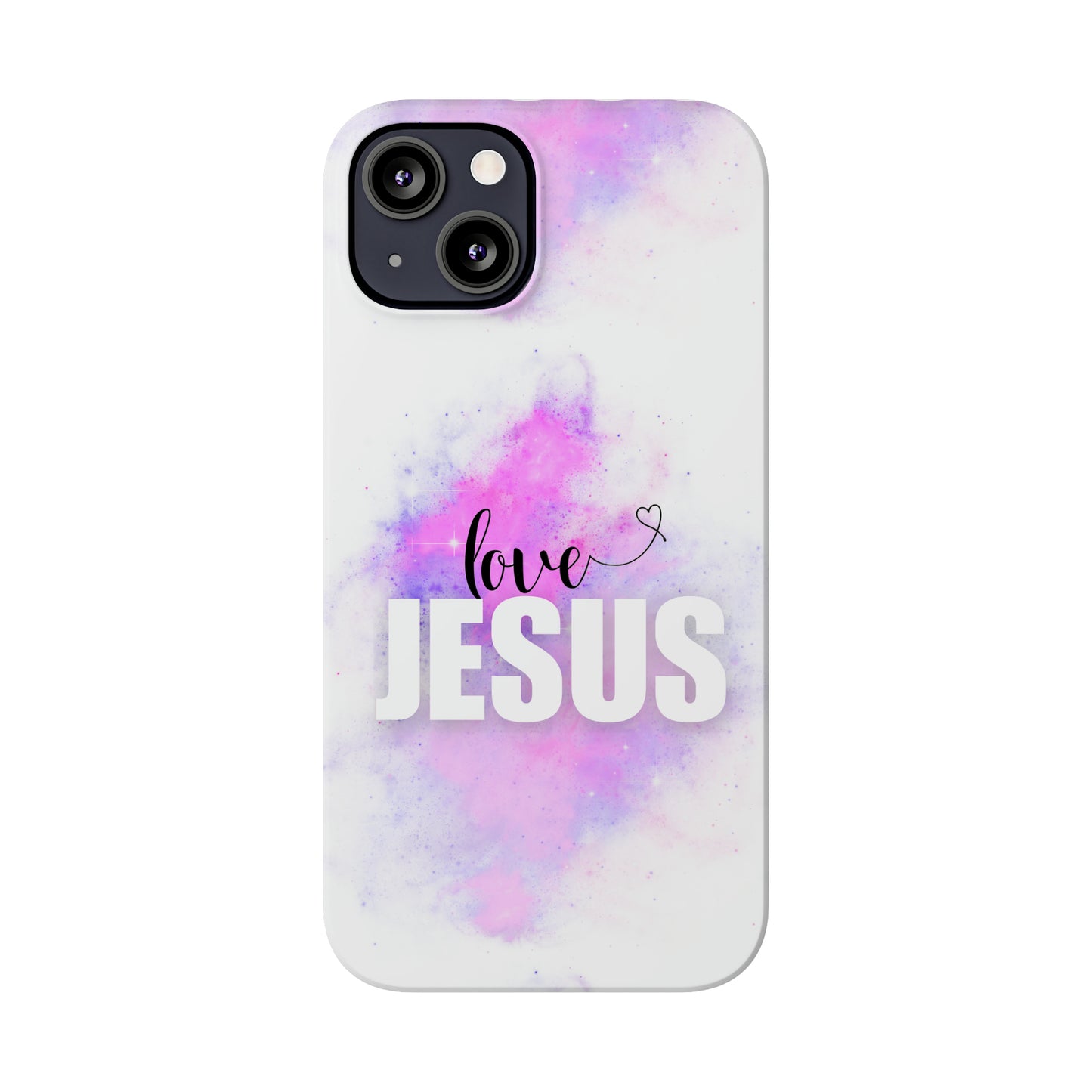 Love Jesus Slim Phone Case