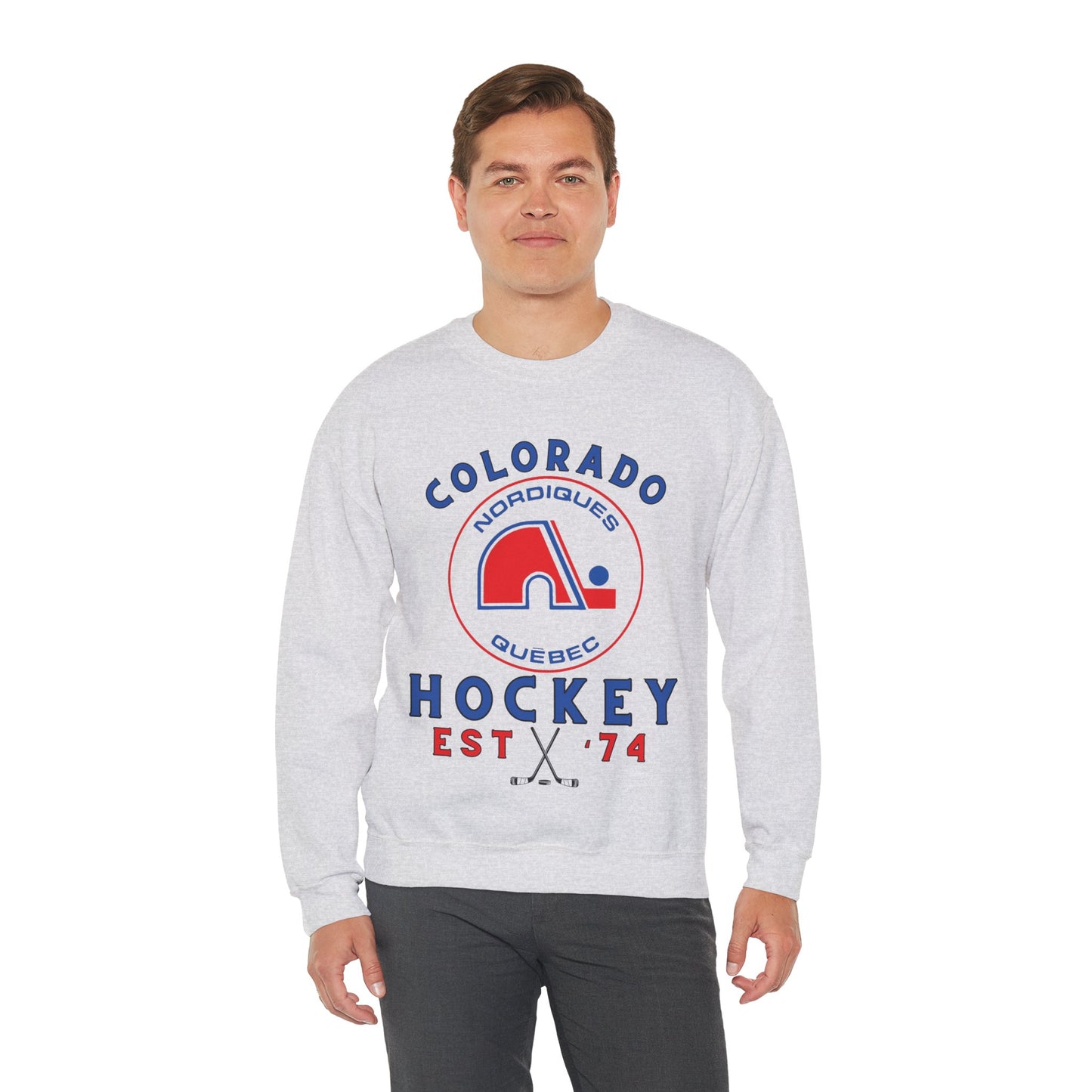 Avalanche Sweatshirt, Colorado Avalanche Hockey Shirt, Colorado Retro Hockey Sweatshirt, Throwback Colorado Gear, NHL Hoodie