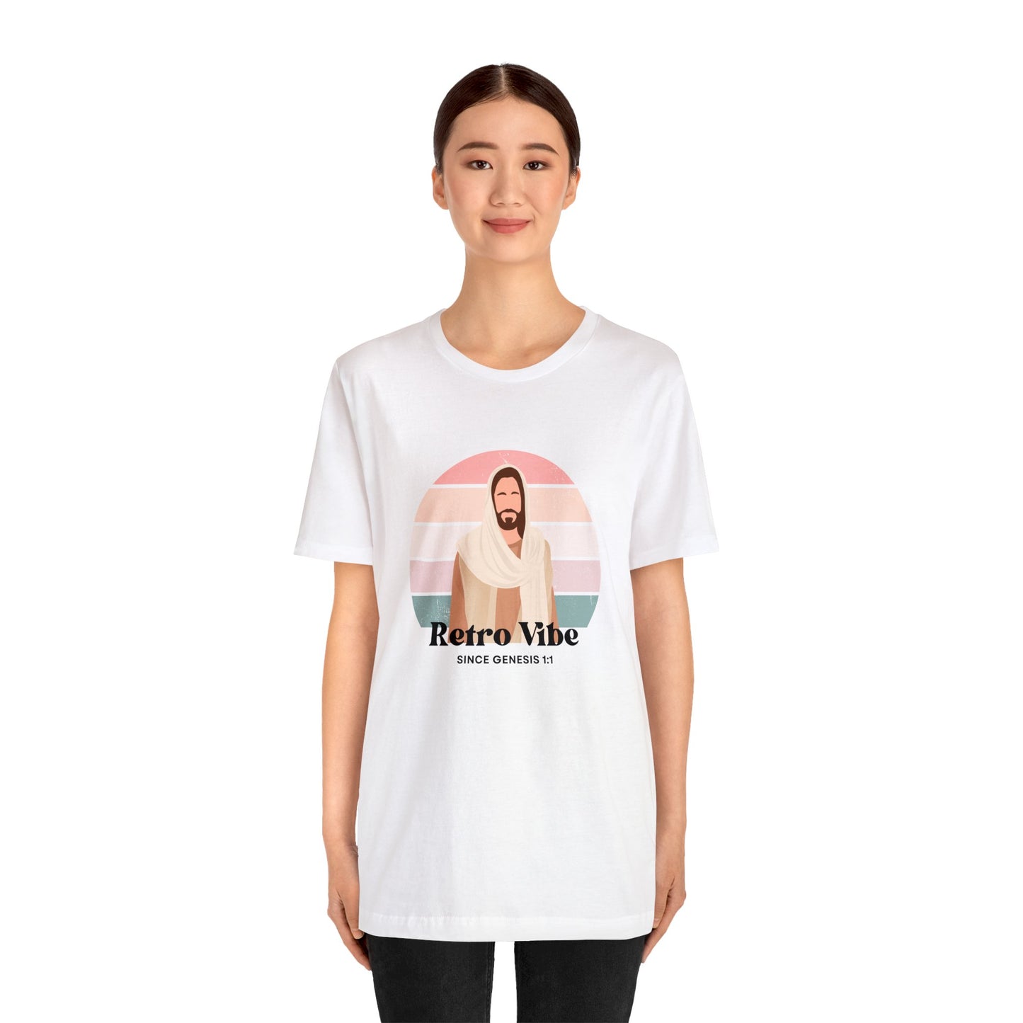 Retro Vibe Jesus Tee