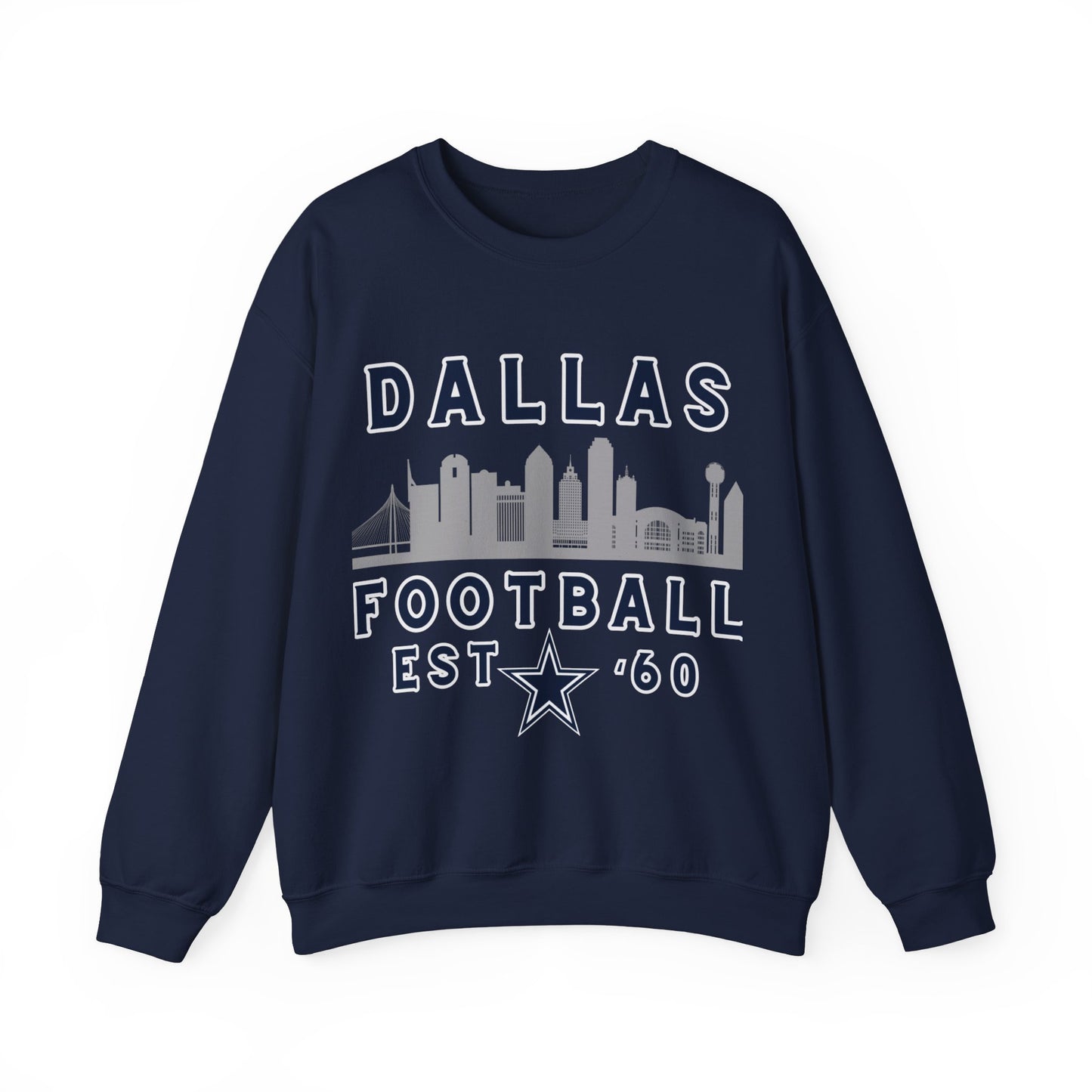 Original Vintage Cowboys Sweatshirt, Cowboys Cowgirls, Distressed Crewneck, Cowboys Western, Mascot, Men and Womens Sweatshirt, Unisex Fit