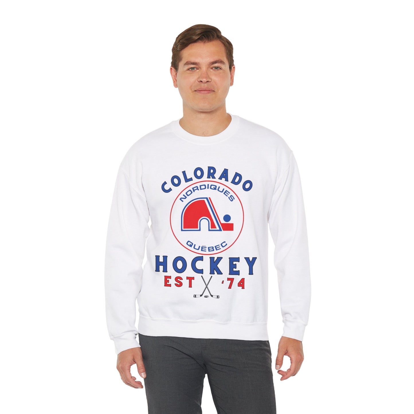 Avalanche Sweatshirt, Colorado Avalanche Hockey Shirt, Colorado Retro Hockey Sweatshirt, Throwback Colorado Gear, NHL Hoodie