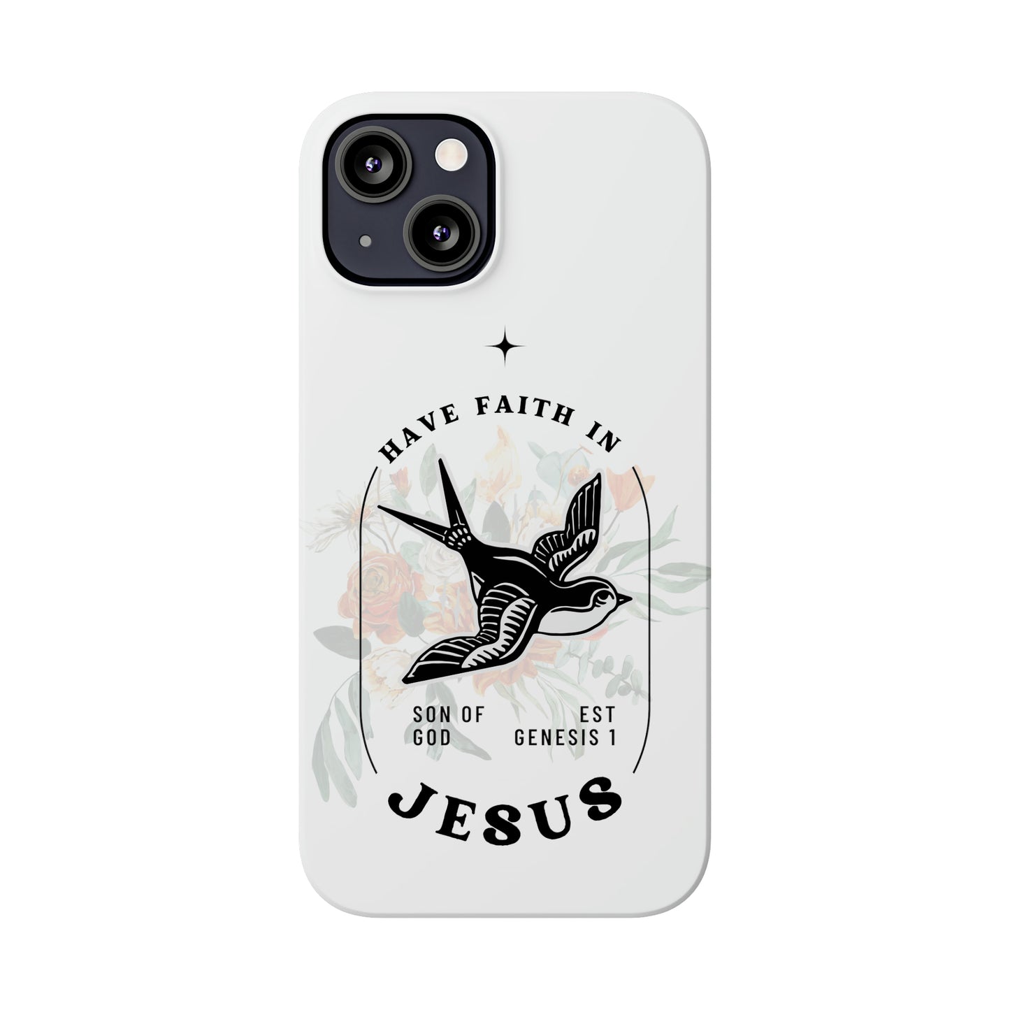 Bible Verses Phone Case Minimalist, Christian Aesthetic iPhone Cases, Jesus Saves Phone Case, Vintage Tattoo Style