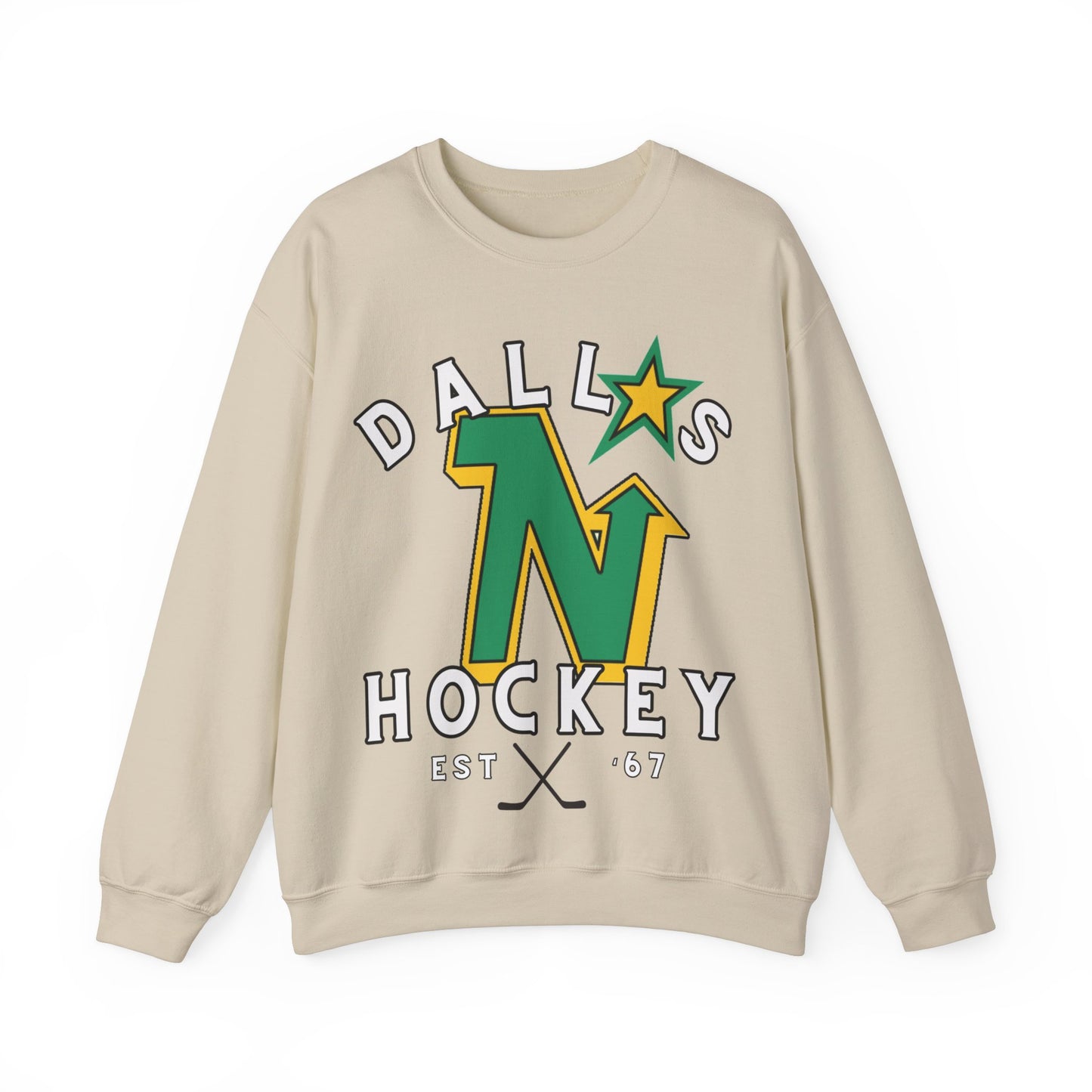 OG North Stars Hockey Sweatshirt, Dallas Hockey Shirt, Stars Retro Hockey Sweatshirt, Throwback Dallas Gear, NHL Hoodie