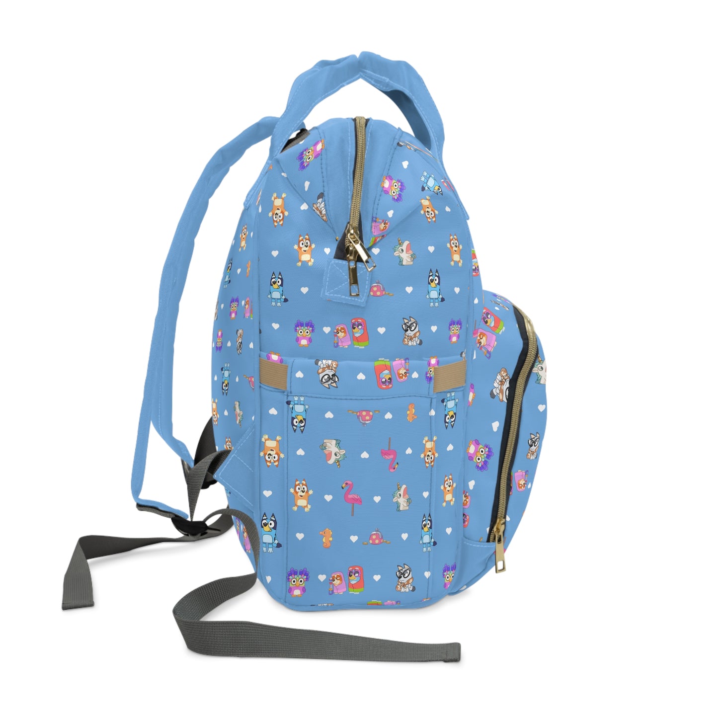 Bluey and Bingo Diaper Backpack, Bingo Backpack, Bluey Baby Bag, Toddler Bag, Bingo Baby Bag, Grannies Bluey