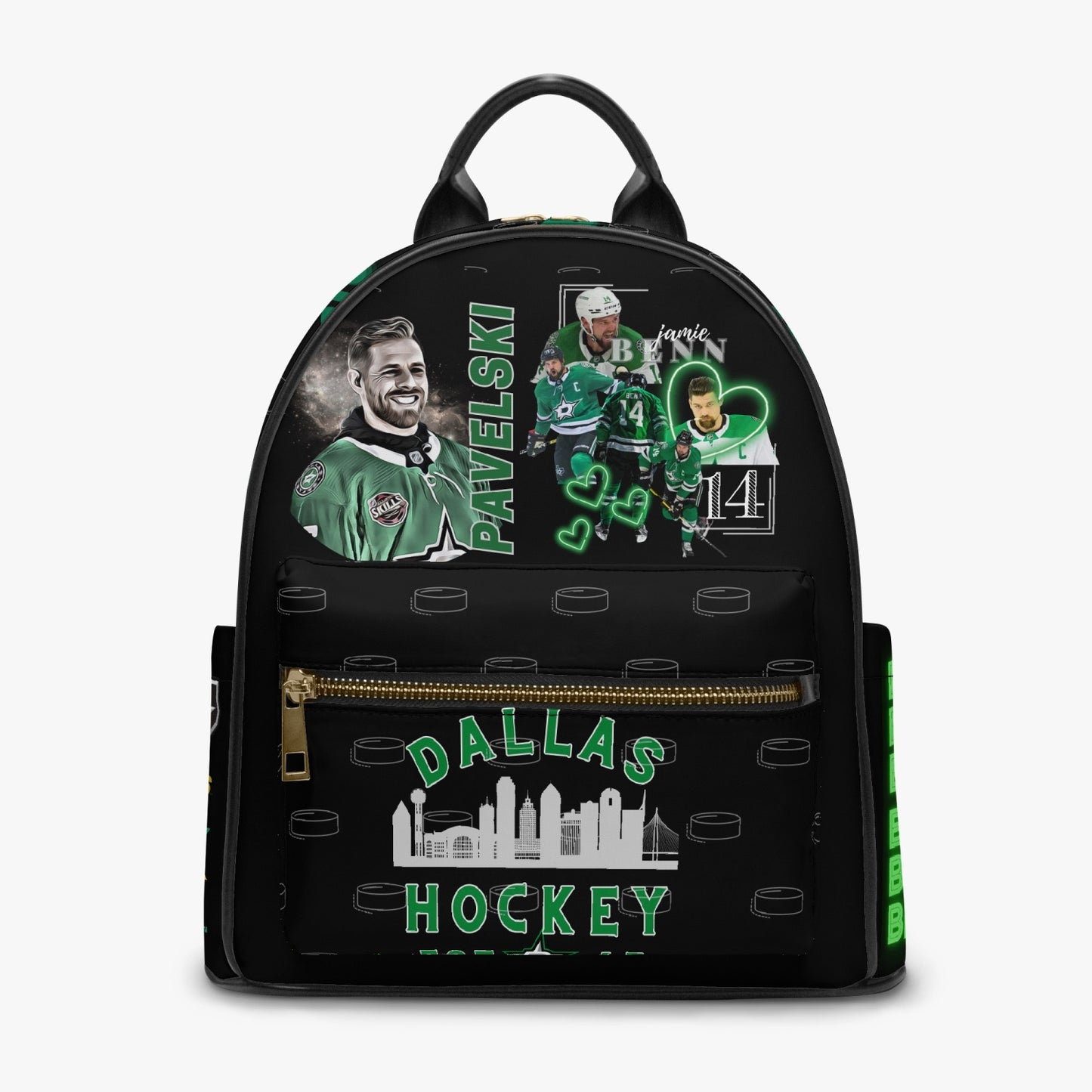 Dallas Stars Ultimate Fan Backpack Pavelski Jamie Benn Texas Hockey Johnston Robo